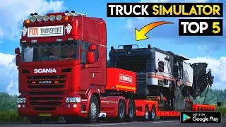 Thumbnail: Top 5 truck simulator games for android | Best truck simulator game on Android 2023