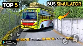 Thumbnail: Top 5 Bus simulator games for android | Best Bus simulator game on android 2023