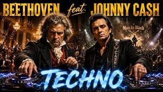 Thumbnail: Beethoven feat Johnny Cash × Outlaw Techno ⚡ Focus Music