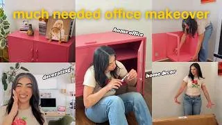 Thumbnail: A Realistic Home Office Makeover | pov: the 90s girl has her own place, Mustard Made Storage Unit