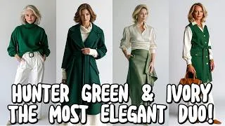 Thumbnail: The Ultimate Color Palette Guide: Styling Hunter Green and Ivory for Mature Women