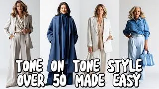 Thumbnail: How to Master Tone-on-Tone Outfits for Every Occasion Over 50
