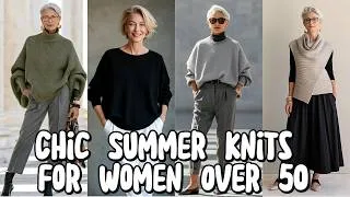 Thumbnail: How to Style Sculptural Summer Knitwear for an Elegant Silhouette Over 50