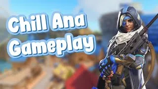 Thumbnail: Overwatch Nintendo Switch 🥥 Quick Play 🩵 Ana Gameplay 