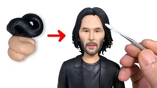 Thumbnail: I Sculpted Keanu Reeves (John Wick) From Clay | Full Process (Start to Finish)
