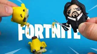 Thumbnail: I made all NEW SPRITES with clay (… and John Wick killed Peely)