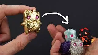 Thumbnail: I made all ZERO POINT Sprites in REAL LIFE (even with real Gold!)