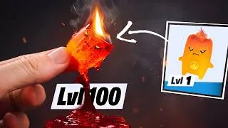 Thumbnail: I made Fortnite SPRITES in REAL LIFE (and accidentally went too far...)