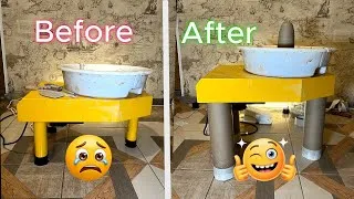 Thumbnail: I Fixed My Cheap Pottery Wheel (It Was Too Low)