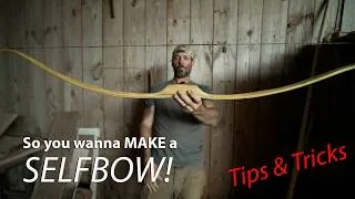 Thumbnail: Osage Orange Selfbow Build | Layout to Tillering