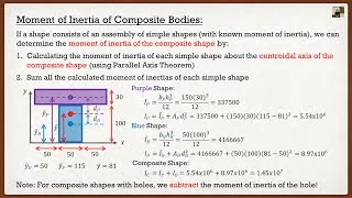 Thumbnail: Engineering Mechanics: Statics Theory | Moment of Inertia (Composite Body)