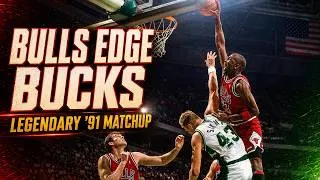 Thumbnail: BULLS EDGE BUCKS IN LEGENDARY '91 MATCHUP