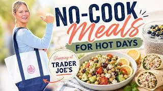 Thumbnail: 8 EASY HEALTHY  NO COOK MEALS | TraderJoes Grocery Haul