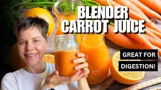 Thumbnail: Blender Carrot Juice Recipe with Orange & Ginger 🥕🍊🫚