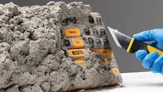Thumbnail: Satisfying Crushing Keyboard Cleaning. ASMR