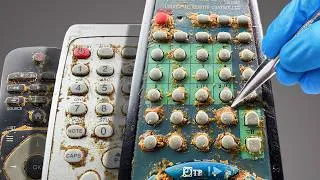 Thumbnail: I Cleaned the Filthiest TV Remote Ever. ASMR