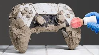 Thumbnail: I Cleaned the Dirtiest Controller Ever. ASMR