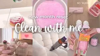 Thumbnail: NEW MONTH HOUSE RESET & DEEP CLEAN 🎀 | *ASMR* deep cleaning, organizing, decluttering, motivation