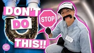 Thumbnail: Stop CLOGGING your DRAINS!
