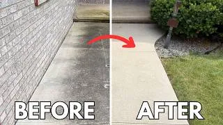 Thumbnail: The Best Way to Pressure Wash Your Driveway!