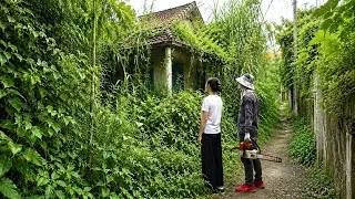 Thumbnail: The girl paid $18,000 to buy overgrown house abandoned we were surprised | The ending was shocking