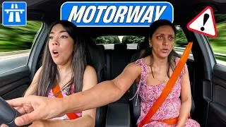 Thumbnail: Angelina's 1st Lesson On the Motorway | Where To Drive