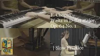 Thumbnail: F. Chopin – Waltz in D-flat major, Op. 64 No. 1  | Slow Practice