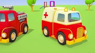 Thumbnail: New episodes of Clever Cars! Street vehicles need help! Kids car cartoons.