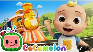 Thumbnail: "🚂 Choo Choo Dinosaur Train! 🎶 Sing-Along Nursery Rhymes for Kids in the USA!"