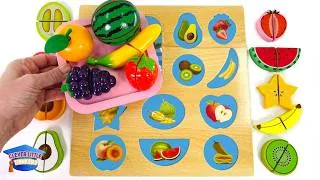 Thumbnail: Matching and Coloring with a Fruit Activity Puzzle