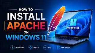 Thumbnail: How to Install Apache Server on Windows 11 (Step-by-Step)