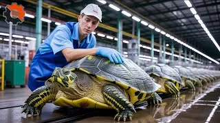 Thumbnail: Processing Line: Inside Modern Turtle Leather Factory from Raw Skin to Luxury Bag (Full Process)