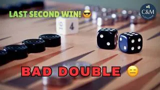 Thumbnail: He Doubled Too Early... So I Pulled Off A Last-Second Comeback! (Backgammon ASMR)