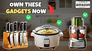 Thumbnail: 13 BEST Amazon Kitchen Gadgets That Make Cooking Faster & Easier (2026)