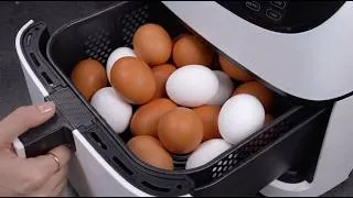 Thumbnail: Stop Misusing Your Air Fryer! I put the eggs in the air fryer… and this is what happened!| Click DIY