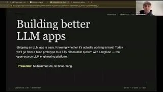 Thumbnail: Build Better LLM Apps with Langfuse