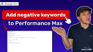 Thumbnail: Finally! Add Negative Keywords to PMax Without a Google Rep (And Save Budget)