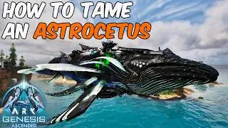 Thumbnail: How To Tame an Astrocetus in ARK Survival Ascended Genesis + Full Ability Guide