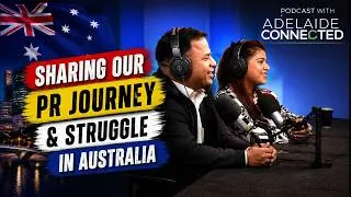 Thumbnail: Podcast with Adelaide connected ll shared our journey and struggles from India to Australia.
