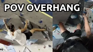 Thumbnail: Climbing V6-V7 Overhang Boulders | POV Bouldering