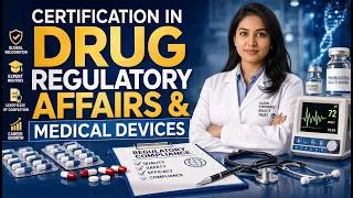 Thumbnail: Certification in Drug Regulatory Affairs & Medical Devices #regulatoryaffairs #medicaldevices #gcp