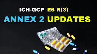 Thumbnail: Unlocking the Future: ICH-GCP E6 R(3) Annex 2 Updates Every Researcher Must Know for June 2026! #gcp