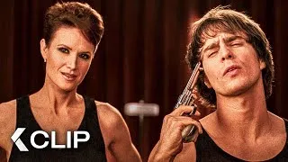 Thumbnail: "He's Fine. He's the Bad Guy" - Knox Shoots Dylan Out a Window - CHARLIE'S ANGELS Clip