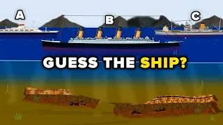 Thumbnail: Guess the Ship by Its Wreckage | Ship Quiz Animation