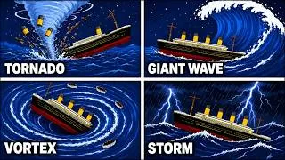 Thumbnail: Titanic vs Extreme Natural Disasters | Ship Animation