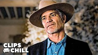 Thumbnail: "I Will Kill You." Raylan BRUTALLY Beats Clement | Justified: City Primeval (Timothy Olyphant)