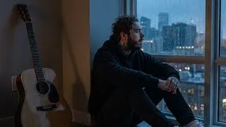 Thumbnail: Post Malone — Strangers Again | Lyrics Video 
