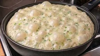 Thumbnail: I make Onion Focaccia at home every day! No oven, No knead! Easy bread