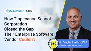 Thumbnail: CloudApper AI Customer Testimonial | Dr. Douglas A. Allison, Ed. D | Tippecanoe School Corporation