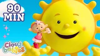 Thumbnail: Hello Sunshine! ☀️ | Happy Cloudbabies Cartoons | Bedtime Stories Parents Love